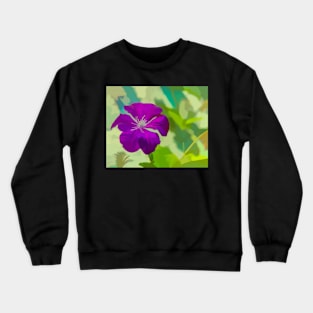 Flower illustration Crewneck Sweatshirt